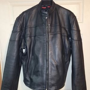 motorcycle jacket Milwaukee 2xl vents black liner new